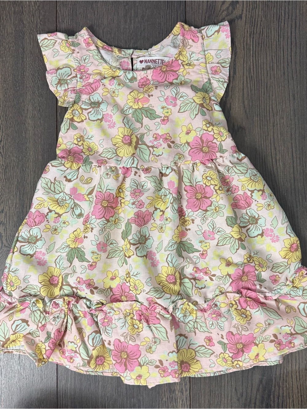 Nannette Kids Floral Dress